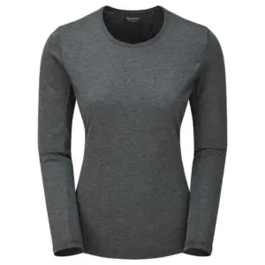 Montane Mono T-shirt Met Lange Mouwen Zwart