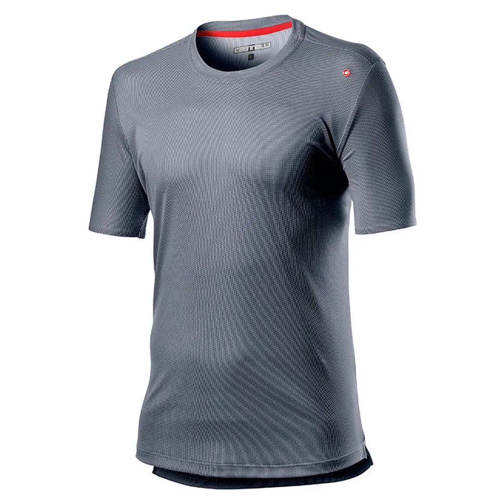 Castelli Tech Korte Mouwen Basislaag Grijs