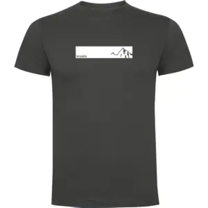 Kruskis Mountain Frame T-shirt Met Korte Mouwen Grijs