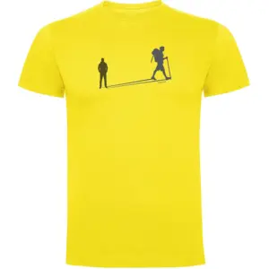 Kruskis Trekk Shadow T-shirt Met Korte Mouwen Geel