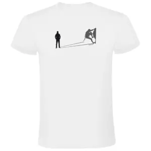 Kruskis Climb Shadow T-shirt Met Korte Mouwen Wit