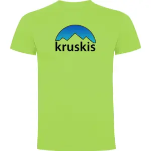 Kruskis Mountain Silhouette T-shirt Met Korte Mouwen Groen