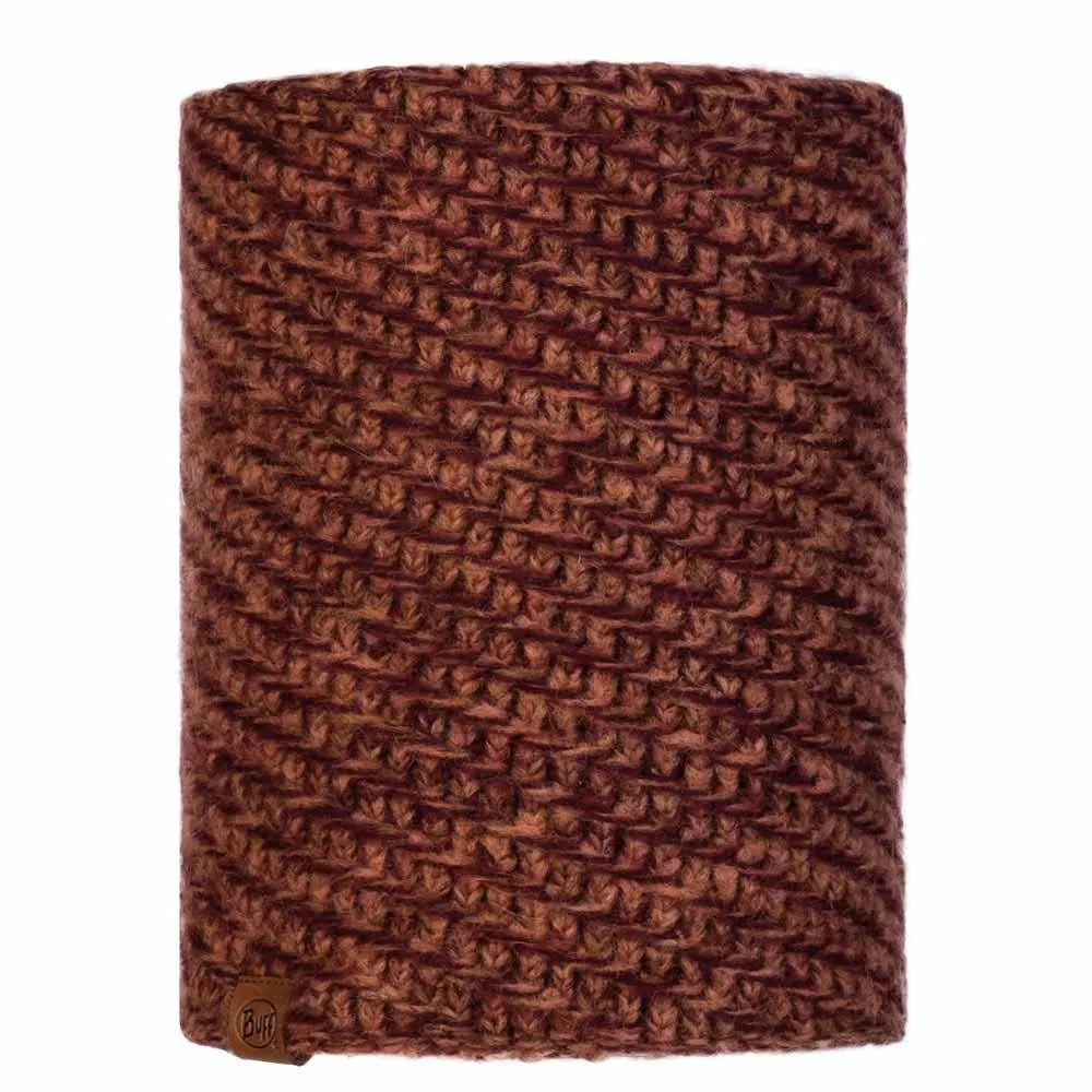 Buff ® Knitted&polar Fleece Nekwarmer Rust