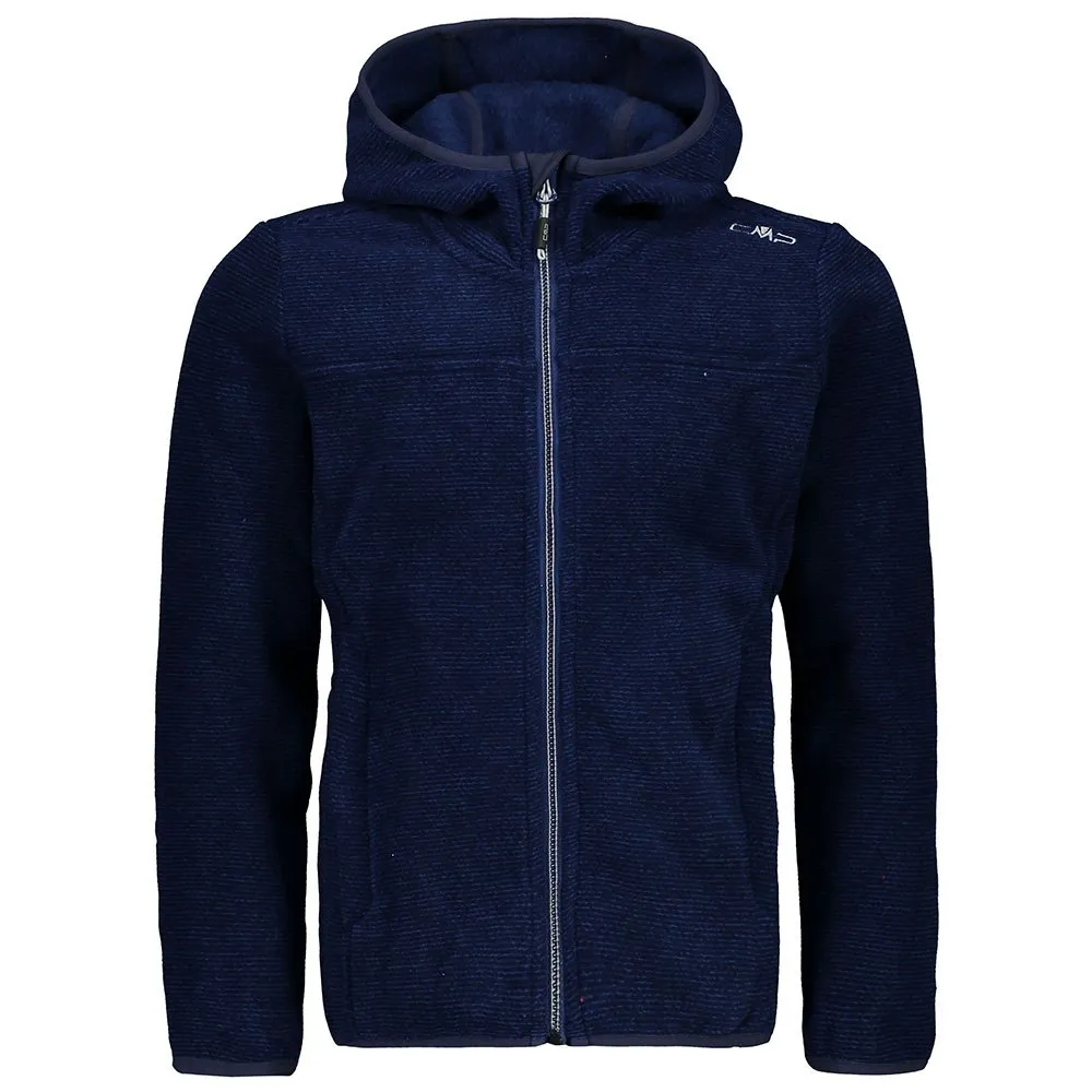 Cmp 38h2135 Fleece Met Kap Blauw
