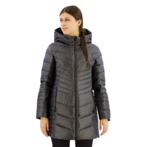 Cmp 39k3096 Filling Coat Snaps Donzen Jas Zwart