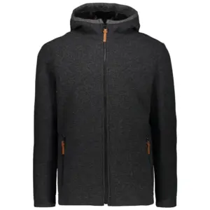 Cmp Sportswear Fix 39m3267 Fleece Met Kap Zwart