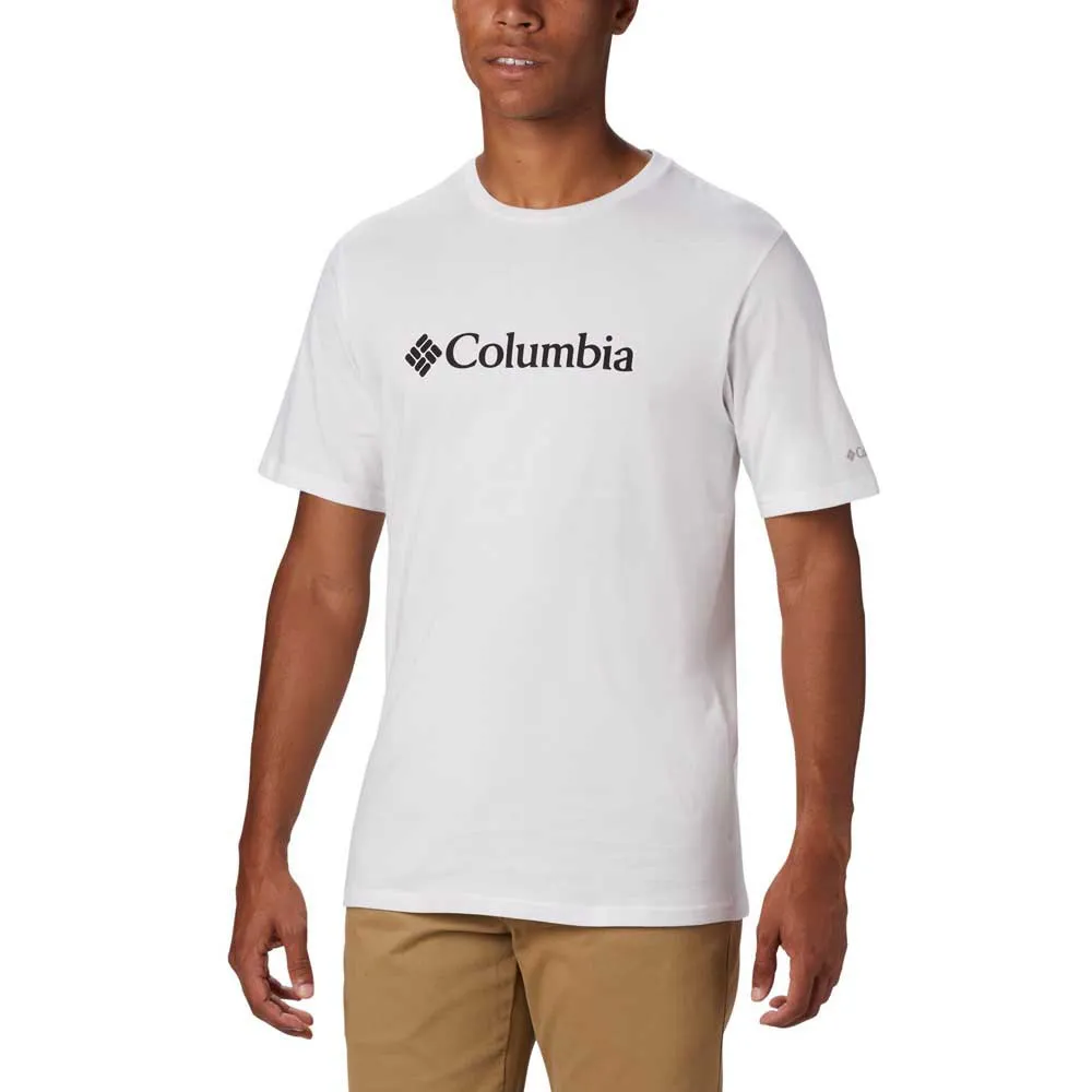 Columbia Csc Basic Logo T-shirt Met Korte Mouwen Wit