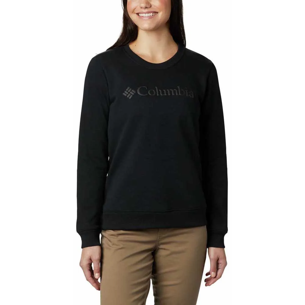 Columbia Logo Crew Sweatshirt Zwart