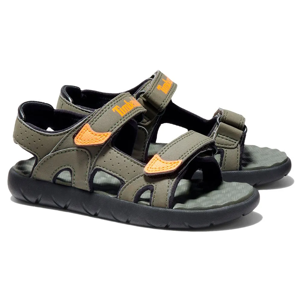 Timberland Perkins Row 2 Strap Sandalen Voor Peuters Grape Leaf