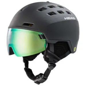 Head Radar 5k Photo Mips Helm Met Vizier Zwart