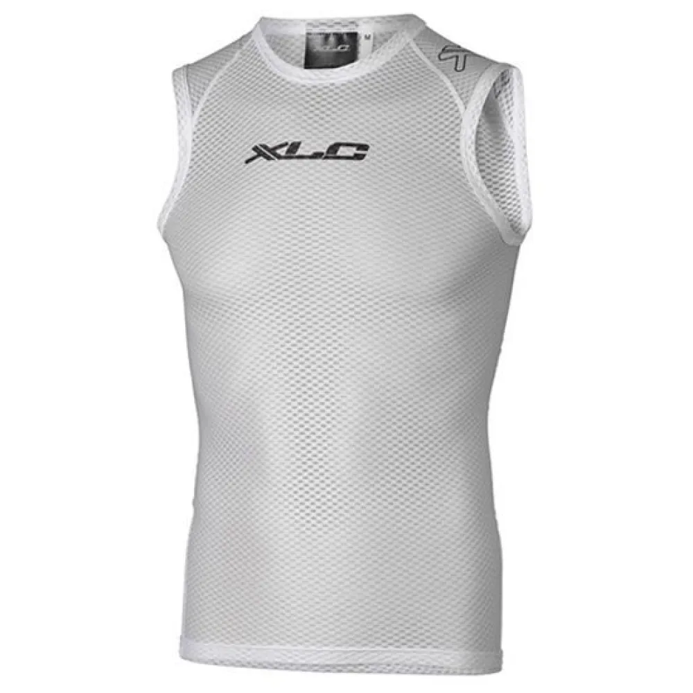 Xlc Je-u01 Stay Dry Mouwloos Basislaag Wit