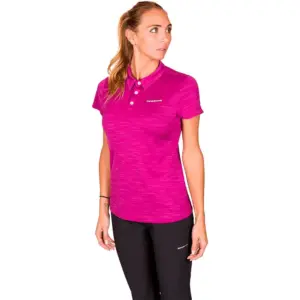 Trangoworld Luenga Korte Mouw Poloshirt Paars