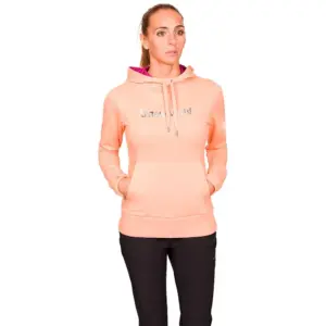 Trangoworld Watercolour Hoodie Peach Nectar