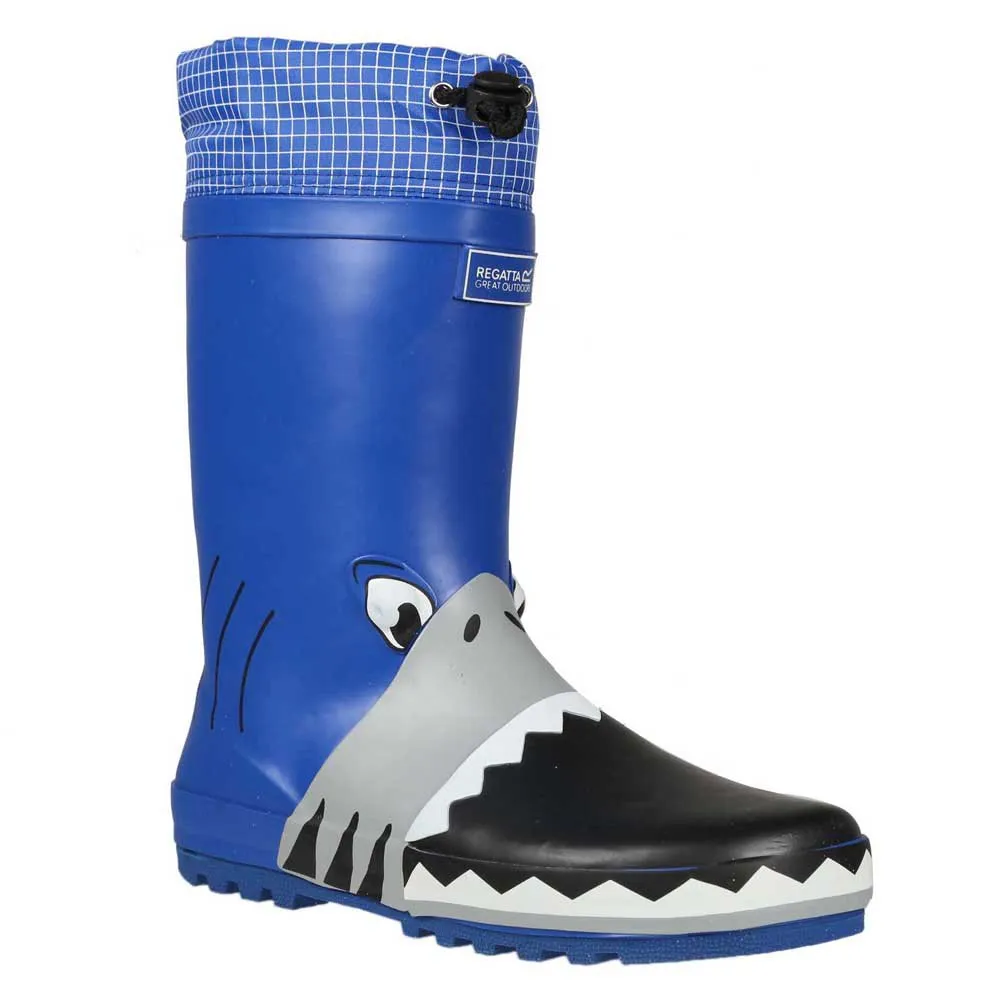 Regatta Mudplay Junior Wandelschoenen Blauw