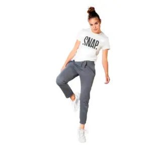 Snap Climbing Logo T-shirt Met Korte Mouwen Wit