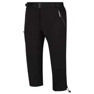 Regatta Xert Capris Light Broek Zwart