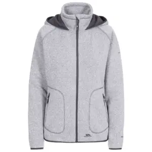Trespass Splendor Fleece Met Kap Grijs