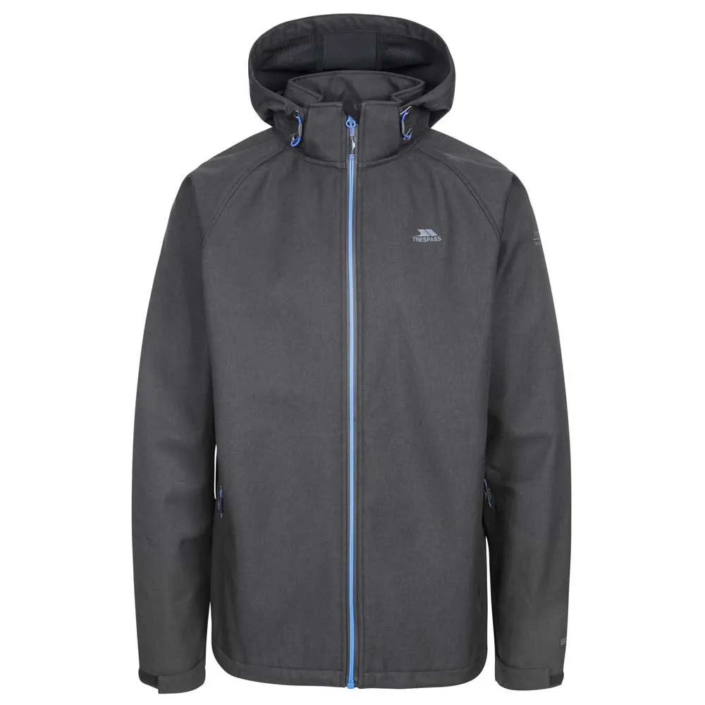 Trespass Maverick Softshelljack Zwart