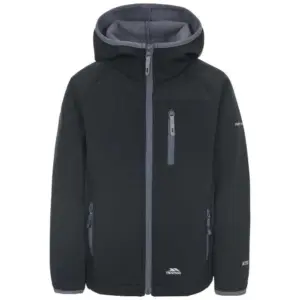 Trespass Kian Softshelljack Zwart