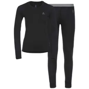 Odlo Merino Warm Lange Mouwen Basislaag Zwart