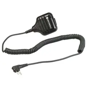 Motorola Hkln4606 Externe Luidsprekermicrofoon Zwart