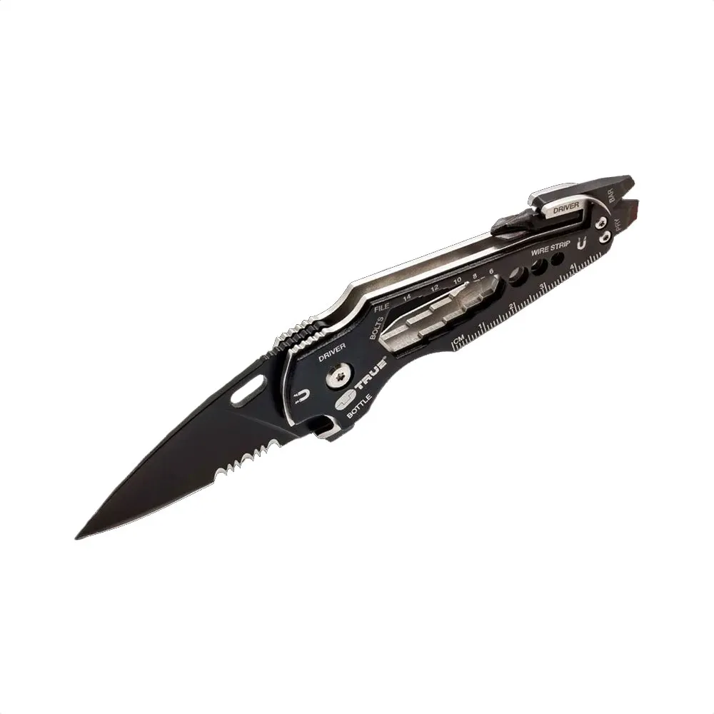 True Utility Smartknife+-the Knife+ 15 Essential Tools Multitool Zilver