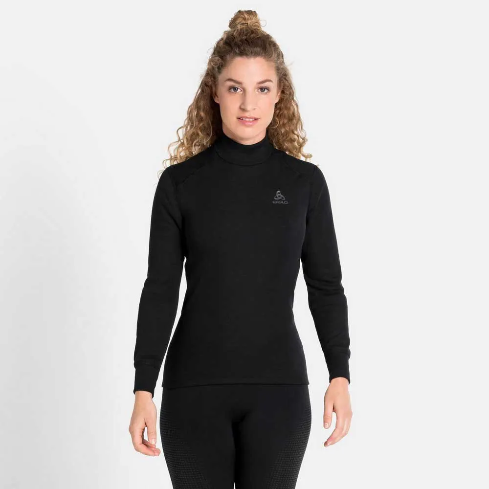 Odlo Turtle Active Warm Eco Lange Mouwen Basislaag Zwart