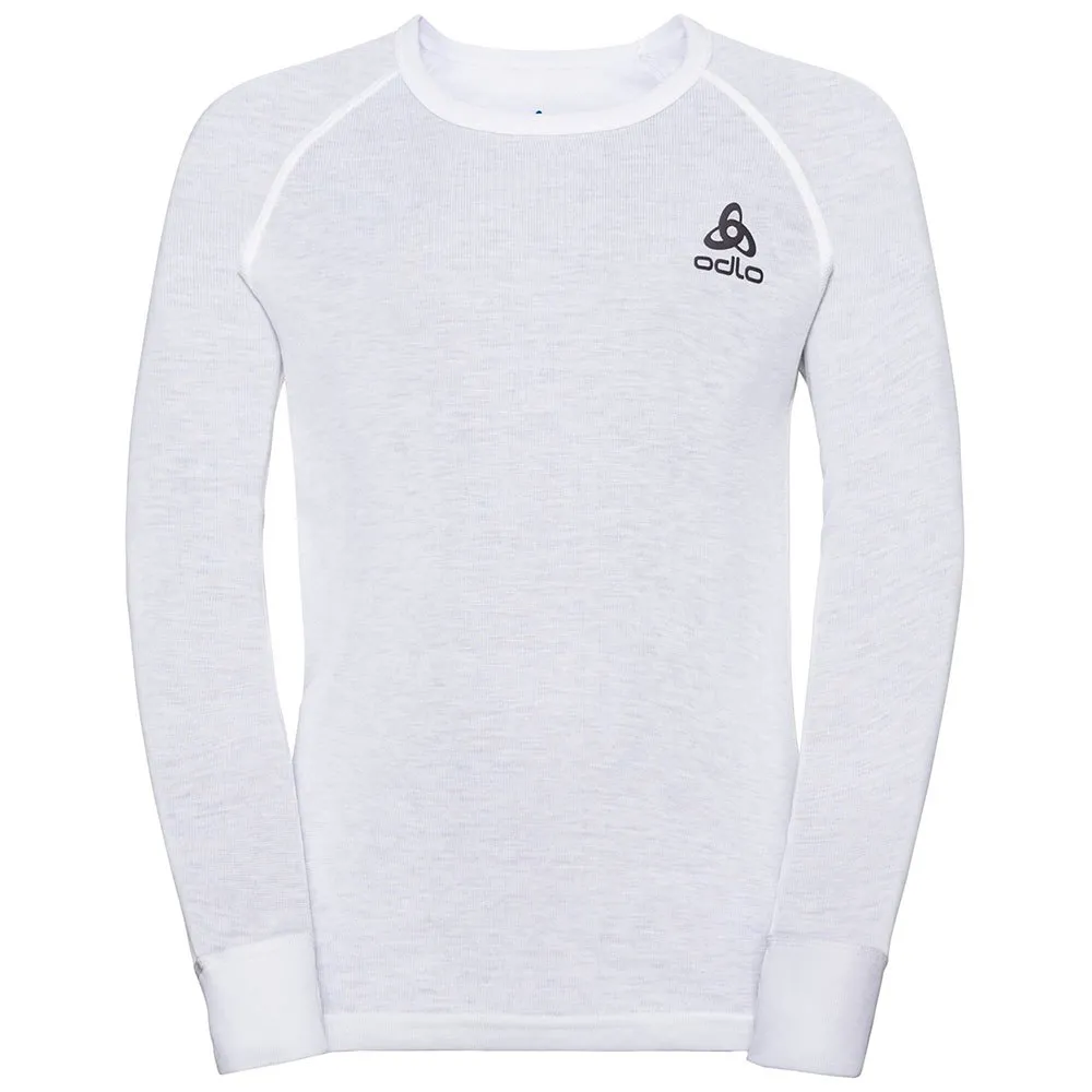 Odlo Active Warm Eco Crew Lange Mouwen Basislaag Wit