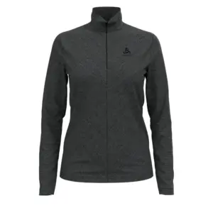 Odlo Roy Ml Fleece Met Halve Rits Zwart