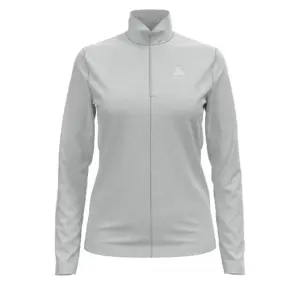 Odlo Roy Ml Fleece Met Halve Rits Zilver