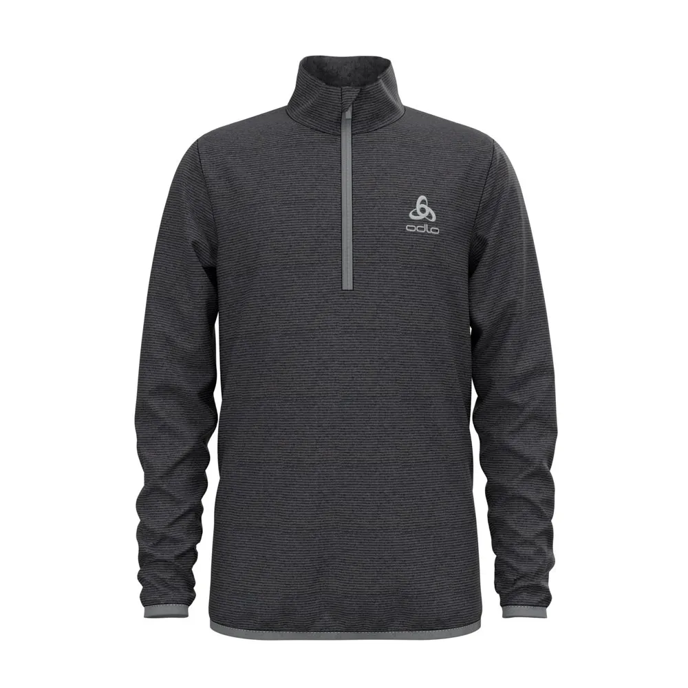 Odlo Roy Stripe Ml Fleece Zwart