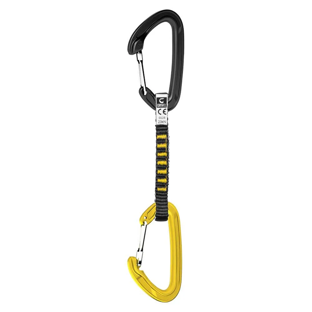 Grivel Alpine Plume Evo Quickdraw Zwart