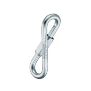 Singing Rock Mallon Big Twist-karabijnhaak 8 Mm Zilver