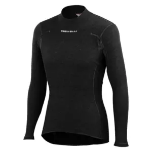 Castelli Flanders Warm Lange Mouwen Basislaag Zwart