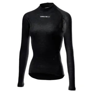 Castelli Flanders 2 Lange Mouwen Basislaag Zwart