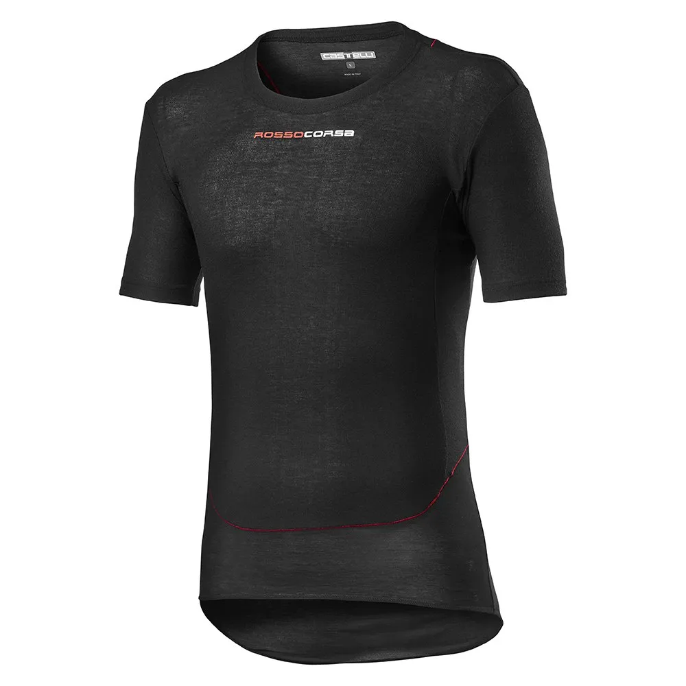 Castelli Prosecco Tech Korte Mouwen Basislaag Zwart