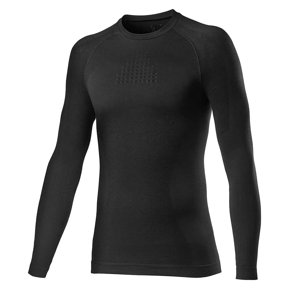 Castelli Core Seamless Lange Mouwen Basislaag Zwart