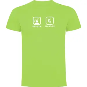 Kruskis Problem Solution Climb T-shirt Met Korte Mouwen Groen