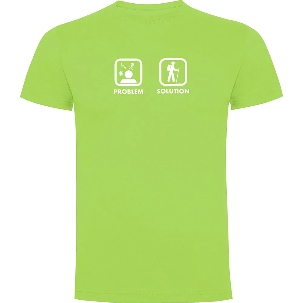 Kruskis Problem Solution Trek T-shirt Met Korte Mouwen Groen