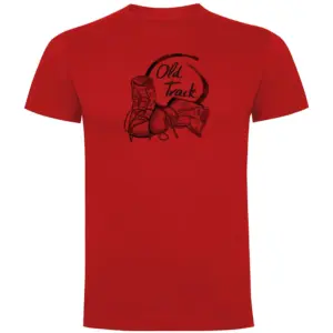 Kruskis Old Track T-shirt Met Korte Mouwen Rood