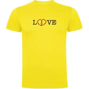 Kruskis Love T-shirt Met Korte Mouwen Geel