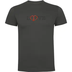 Kruskis Love T-shirt Met Korte Mouwen Grijs