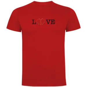 Kruskis Love T-shirt Met Korte Mouwen Rood