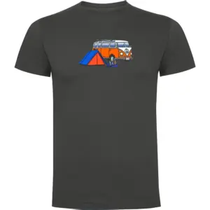 Kruskis Hippie Van Trek T-shirt Met Korte Mouwen Grijs