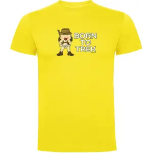 Kruskis Born To Trekk T-shirt Met Korte Mouwen Geel