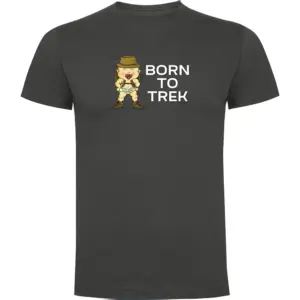 Kruskis Born To Trekk T-shirt Met Korte Mouwen Grijs