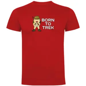 Kruskis Born To Trekk T-shirt Met Korte Mouwen Rood