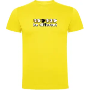 Kruskis Be Different Trekk T-shirt Met Korte Mouwen Geel