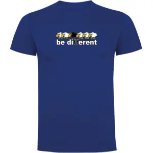 Kruskis Be Different Trekk T-shirt Met Korte Mouwen Blauw
