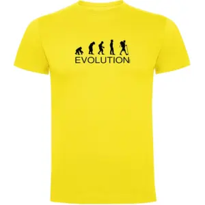Kruskis Evolution Hiking T-shirt Met Korte Mouwen Geel